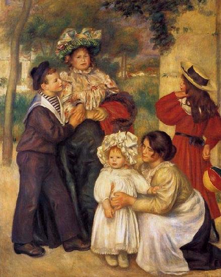 Pierre-Auguste Renoir The Artist Family, France oil painting art